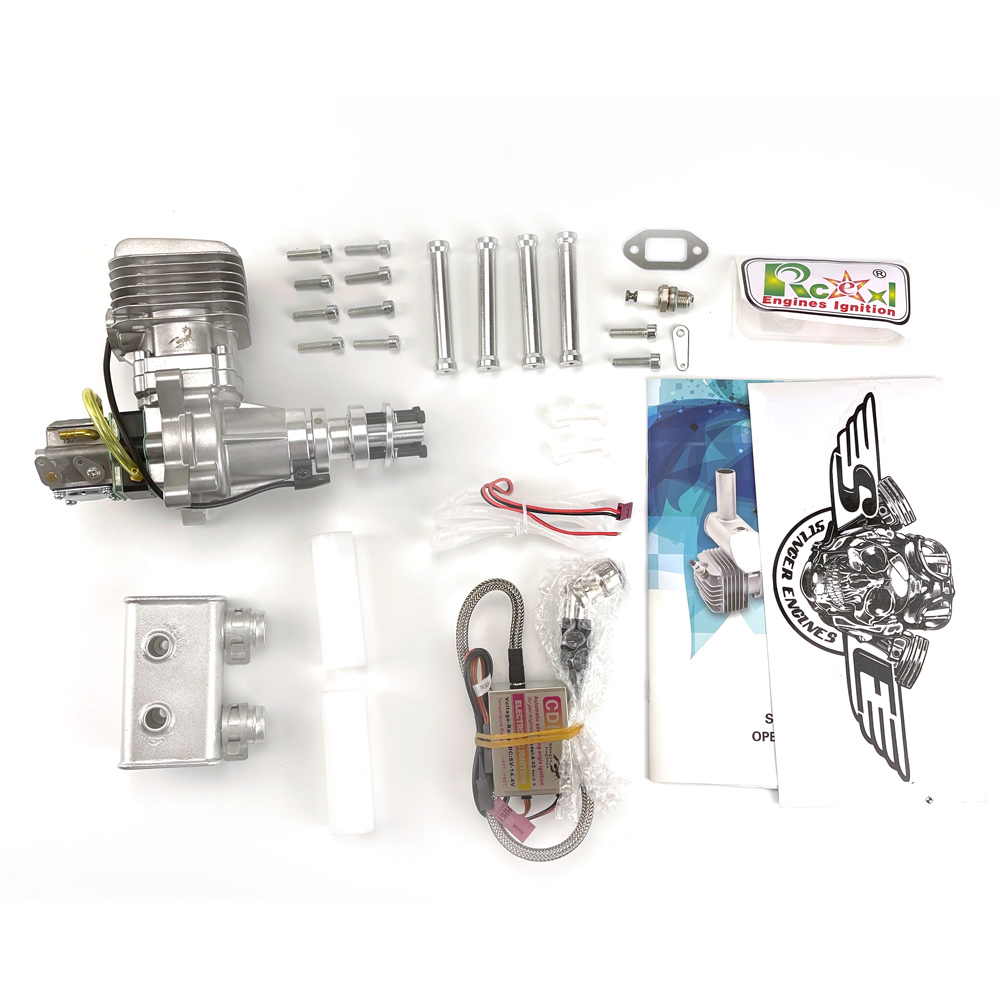 Motorcycle Cylinder - RCGF Stinger 35CC RE Motor 35CCRE