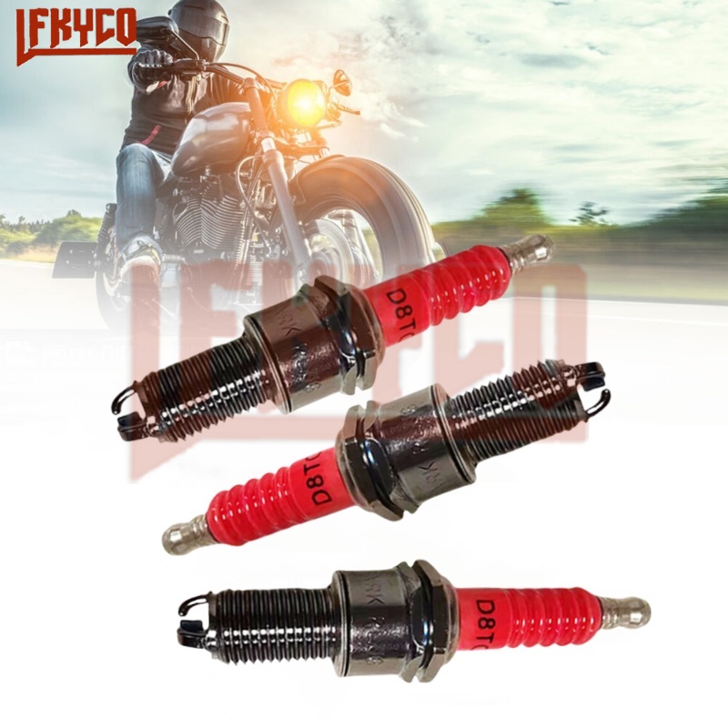 Motorcycle Spark Plug - 1//4pcs 3 Elektroden d8tc Zündkerzen für