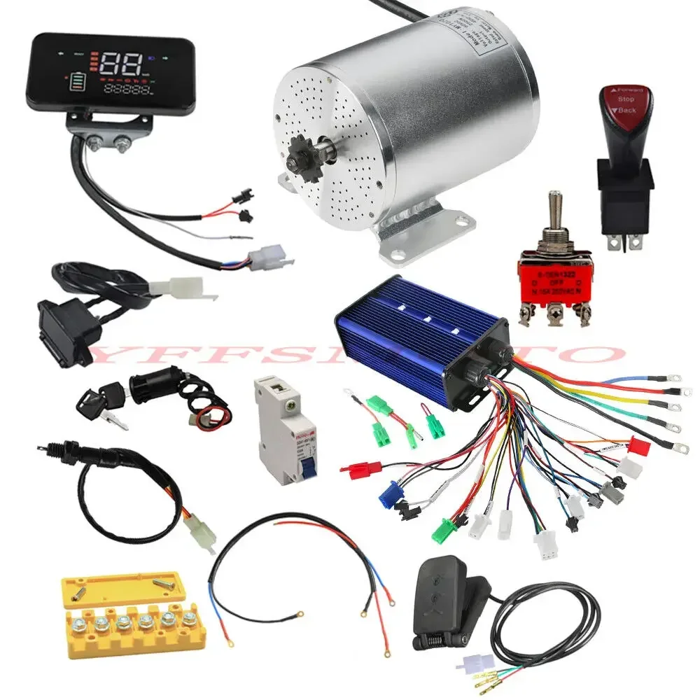Motorcycle Engine Kit - 72V 3000W Bürstenloser Motor MY1020 oder