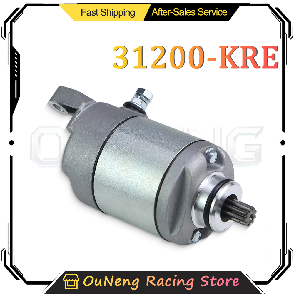 Motorcycle Starter Motor - Motorrad-Anlasser Ersatz 31200-KRE-G01 Passend für Honda