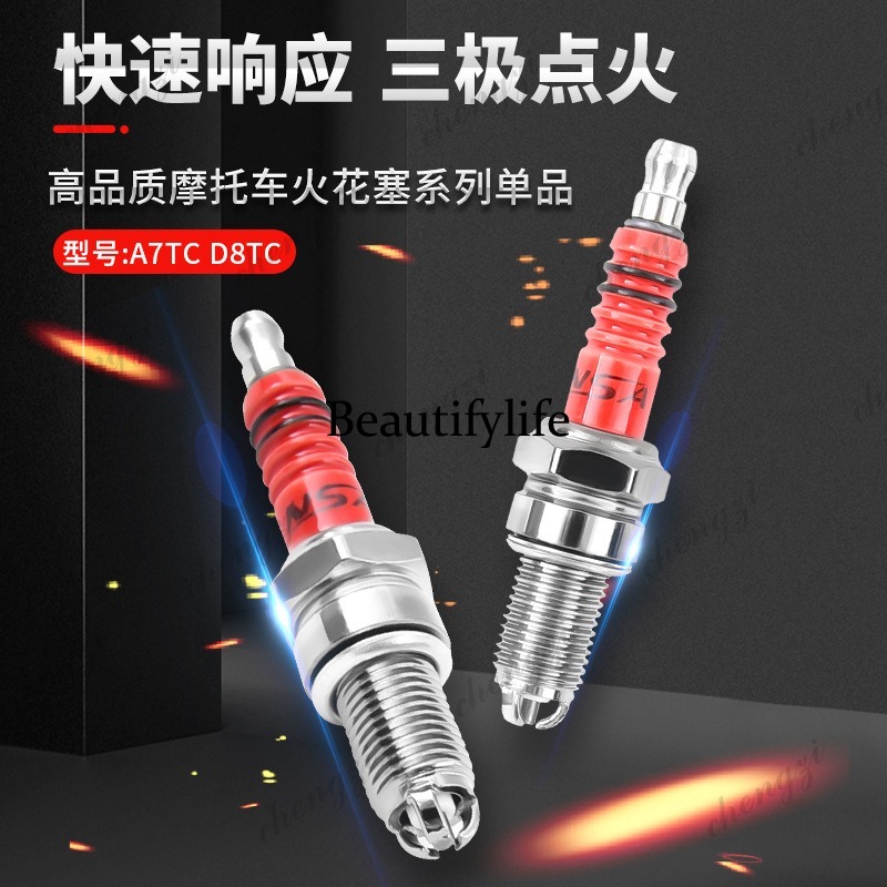 Motorcycle Spark Plug - Motorradteile Roller A7TC D8TC 100 110