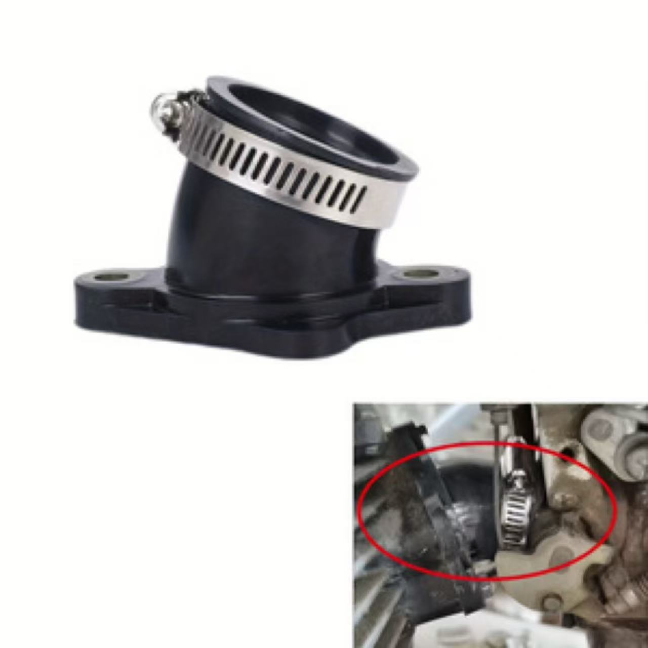 Motorcycle Carburetor - Vergaser-Ansaugstutzen 30MM Ersatzteile für CG250cc Motor