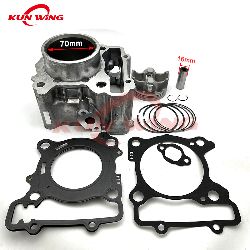 Motorcycle Engine Kit - 70mm bohrung zylinder kit kolben ring
