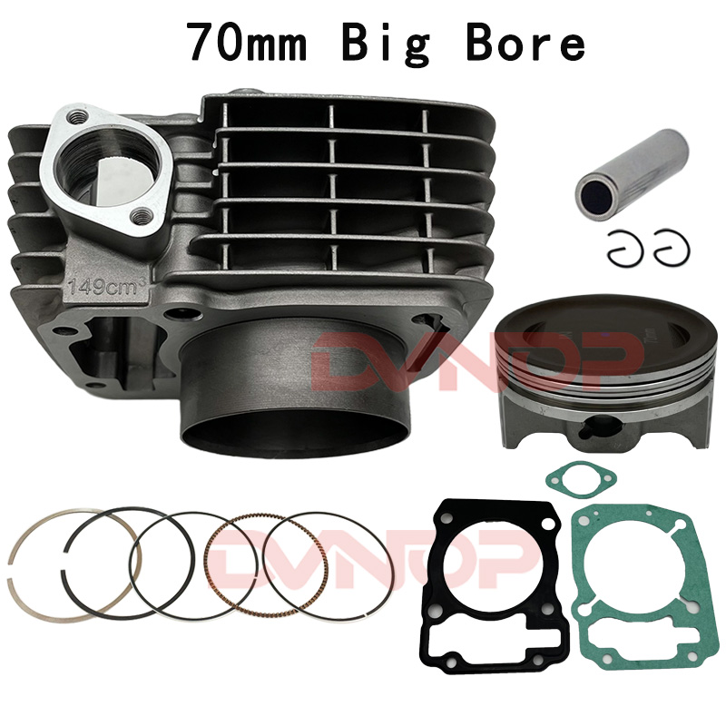 Motorcycle Engine Kit - 70mm großer Bohrungs-Motorrad-Zylindersatz für Honda XR150
