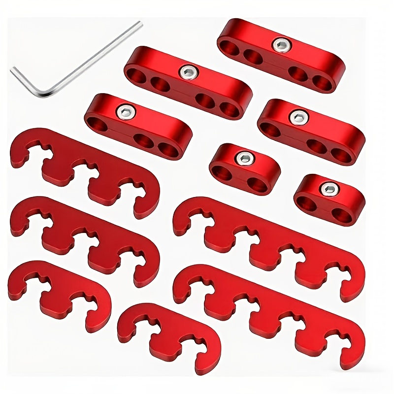 Motorcycle Spark Plug - 12PCS Motor Zündkerze Kabel Clips Hitzebeständige