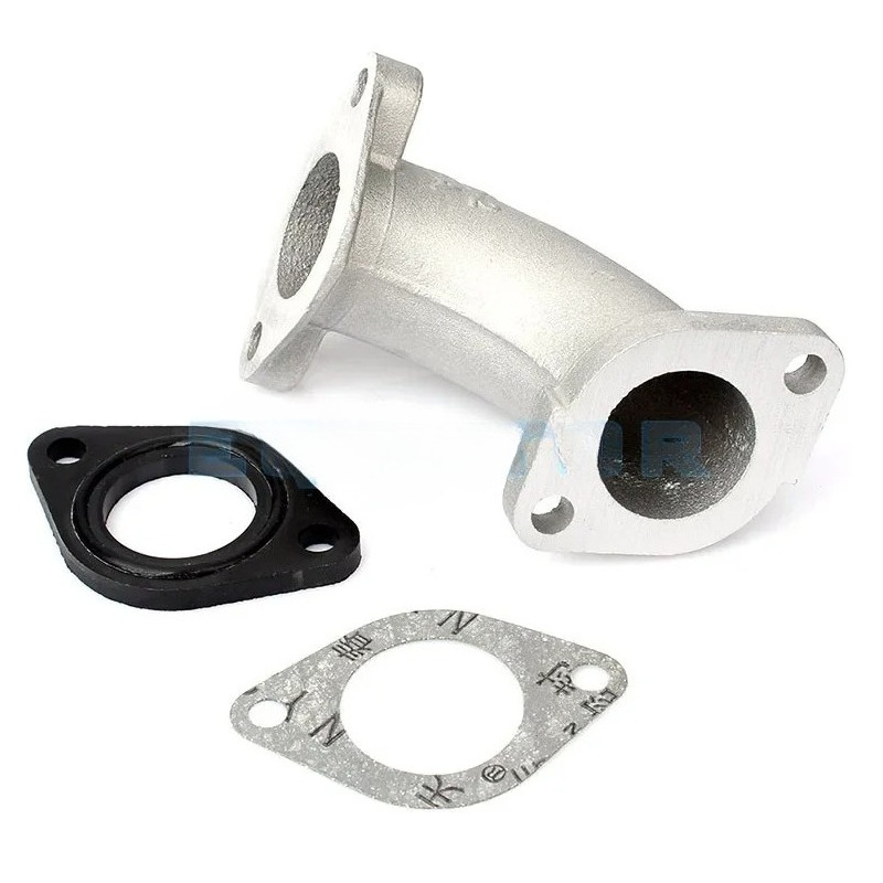 Motorcycle Gasket - 56-2 Motorrad-Vergaser-Ansaugrohr + Dichtung für 110cc-160cc