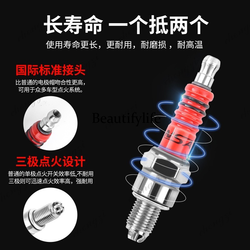 Motorradteile Roller A7TC D8TC – Motorcycle Spark Plug Bewertung und Preis