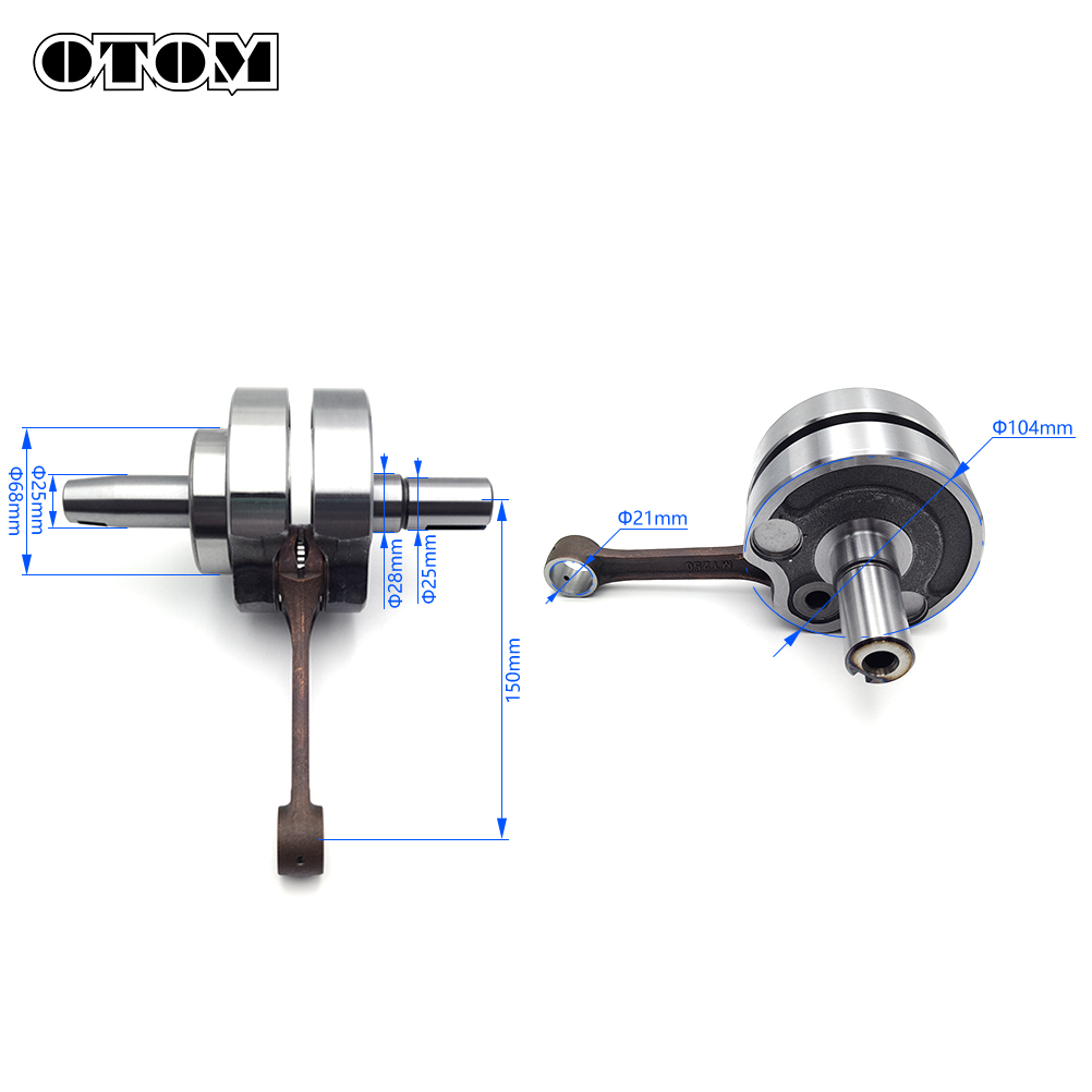 OTOM DT230 MT250 Motorrad Kurb – Motorcycle Crankshaft Bewertung und Preis