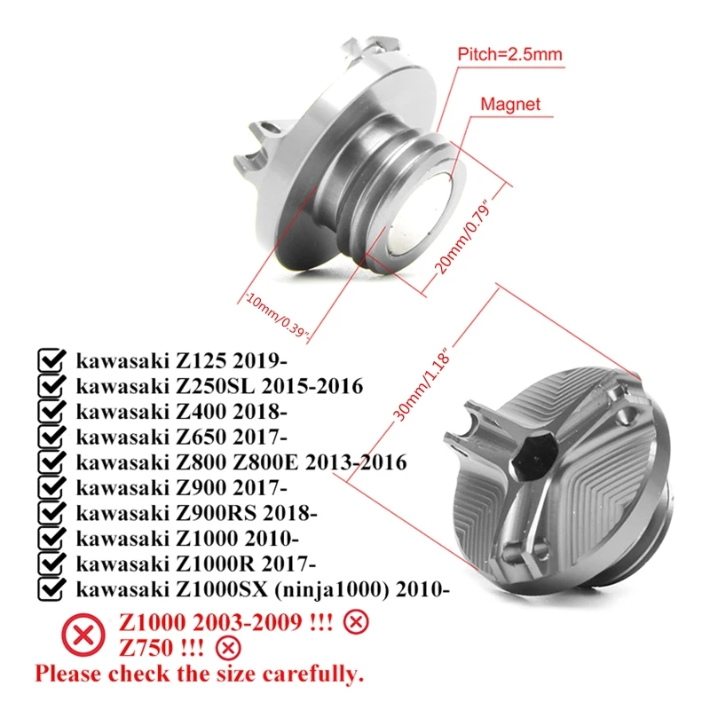 2025 für Kawasaki Z900 RS Z650 – Motorcycle Oil Filter Bewertung und Preis