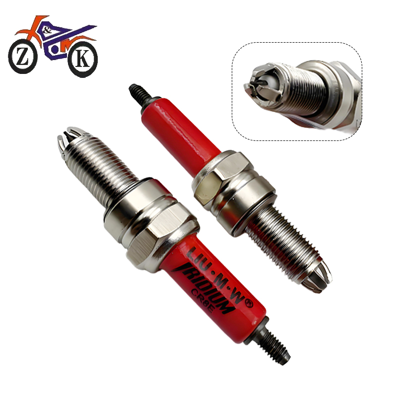 1PCS CR8E 3-Elektroden EFI Mot – Motorcycle Spark Plug Bewertung und Preis