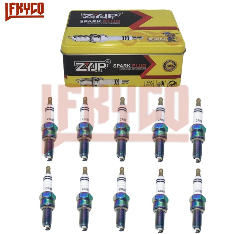 10PCS CR8E Iridium Taschenlamp – Motorcycle Spark Plug Bewertung und Preis